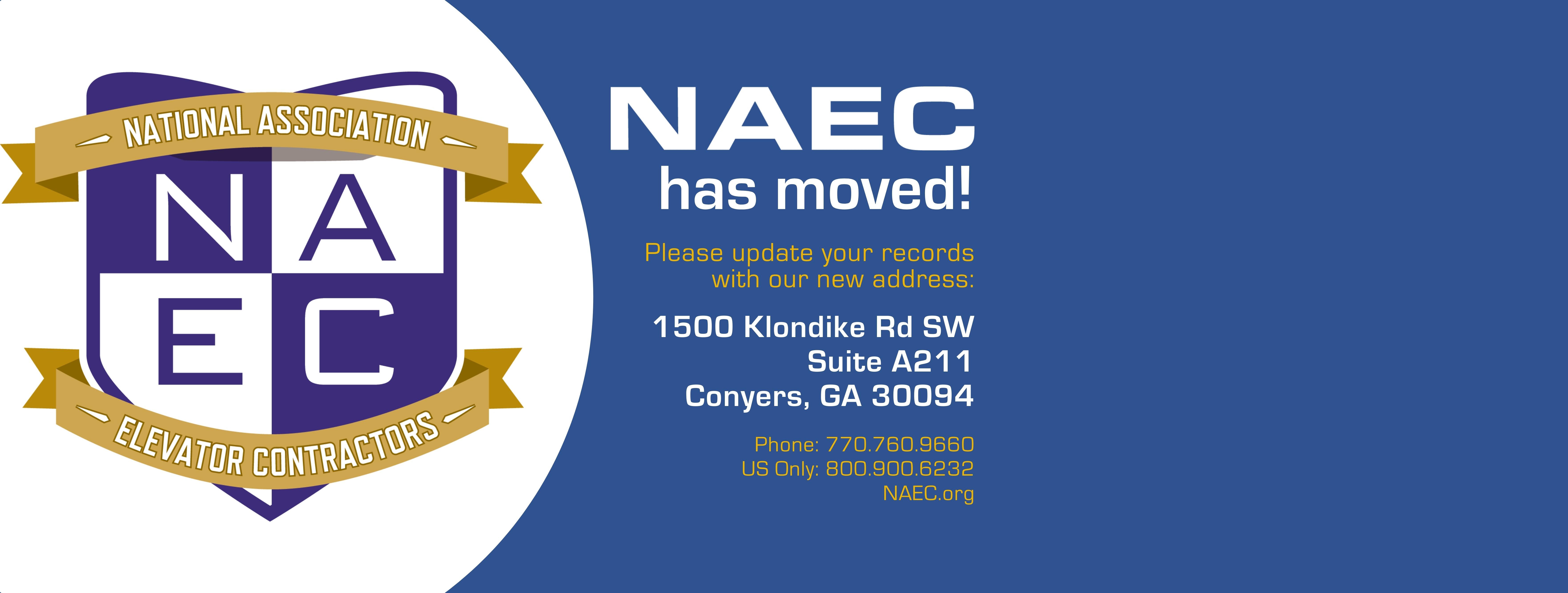 NAEC has moved